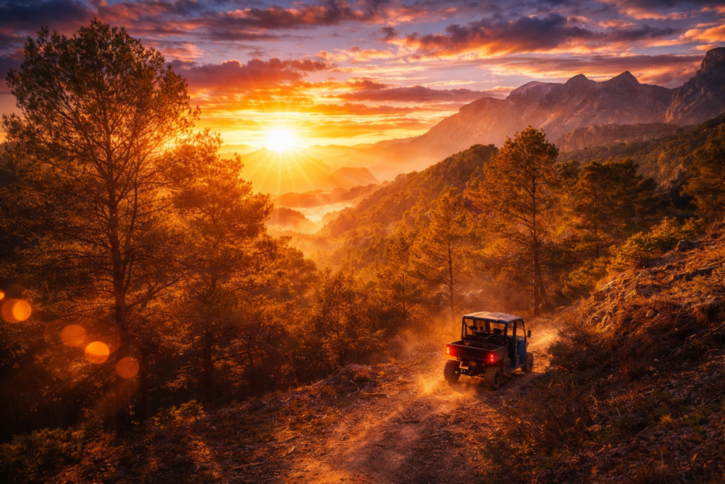 Buggy Tour at Sunset
